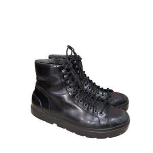 CAMPER BLack Leather Ankle Boots   Size: EU 43 / US 9.5 Men's